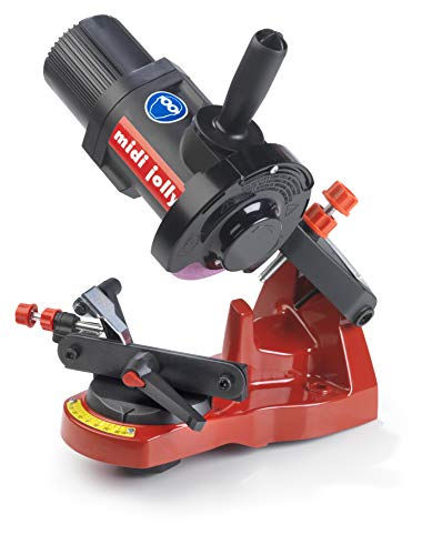 Tecomec 11909008 Midi Jolly-N 120v Universal Saw Chain Bench Grinder, Red