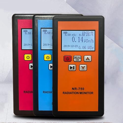 Image of NR-950 Handheld Portable Nuclear Radiation Detector LCD Display Household Radioactive Tester Geiger Counter Detection Sound Vibrations Light Triple Alarm Practical Nuclear Radiation Detector