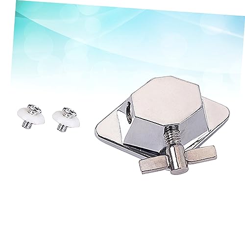 Soporte para pata de tom de batería Abaodam metal miniatura 6