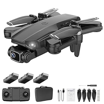 L900 Pro Gps 4K Profissional 5G Wifi Fpv Drone Brushless Motor Quadcopter Alta Definição Câmera Dupla 1,2 Km Longa Distância (3 * Baterias, Bolsa de Armazenamento)