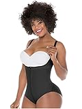 Salome 0417 Fajas Colombianas Reductoras Colombian Shapewear for Women Black XS