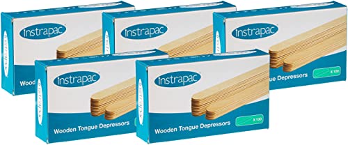 Wooden Tongue Depressors for Tattoo Wax Waxing Medical use Pack Of 500