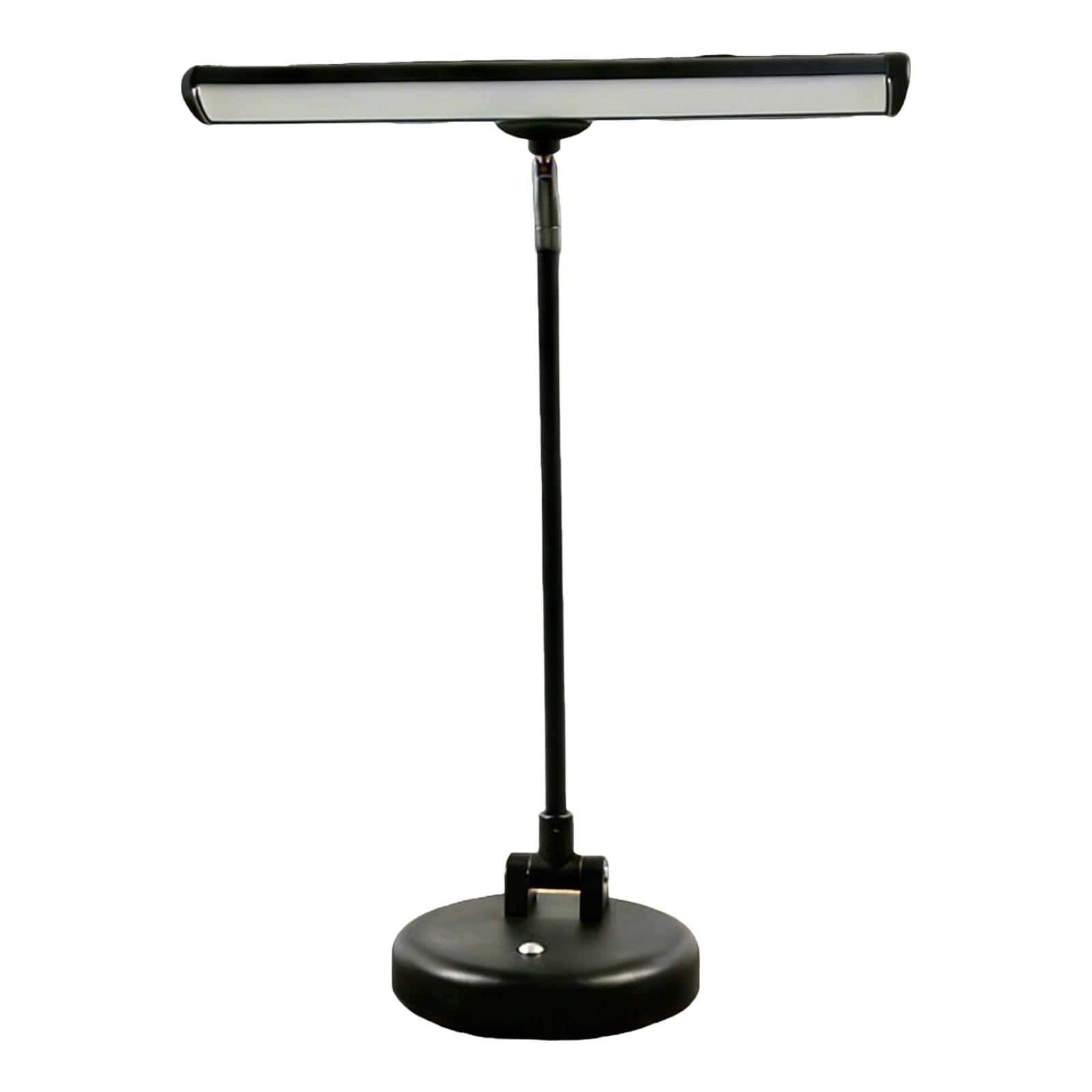 Generisch Lampada a LED per pianoforte verticale, 10 W, alta luminosità, dimmerabile, 3 temperature di colore, delicata per gli occhi, lampada da tavolo in metallo nero per spartiti, cavo da 1,8 m