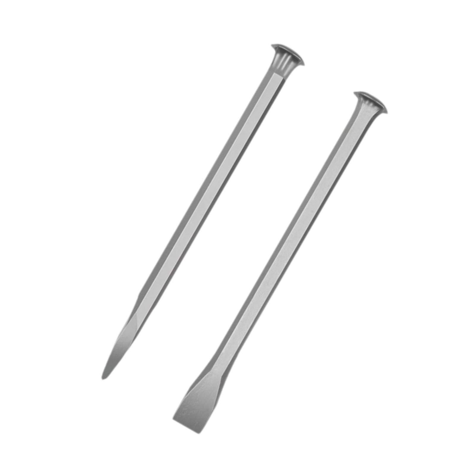 Gralara Juego de Cinceles para Tallar Piedra: Herramientas Esenciales para La Elaboración de Ladrillos Y Rocas, 300MM, Individual