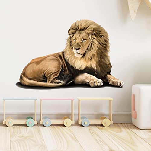 Vinilo decorativo RoyoLam León 90x30 cm impermeable miniatura 1