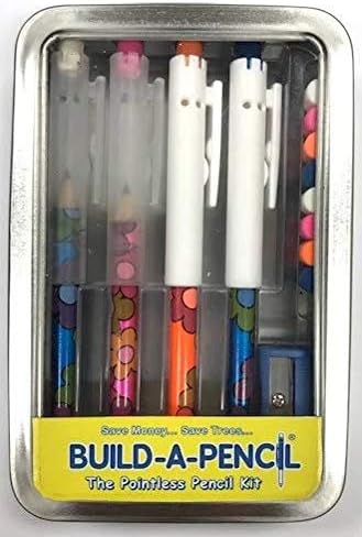 Flash Flowers - Kit de lápices sin sentido (paquete de 4)