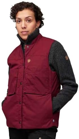 Fjällräven Damen Singi Padded Weste, Bordeaux Red, M