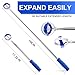 Golf Ball Retriever, Premium Golf Ball Retriever Telescopic for Water, Portable Golf Ball Grabber, 3rd Generation Extendable Stainless Steel, Practical Golf Ball Accessories, Easier for Golfer, 9ft
