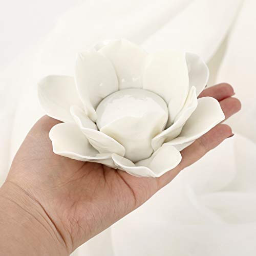 Lotus Flower Tealight Holder for Home Decor and Weddings