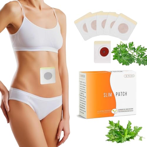 30 Piezas Parches Adelgazantes Slimpatch, Slimming Patches para Adelgazar y Quemar Grasa, Parches Para Perder Peso Con Ingredientes Naturales, Slimming Patch Abdomen para Mujer y Hombre