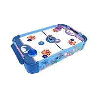 Disney Stitch Air Hockey Table For Kids – Table Top Air Hockey Game With 2 Mallets 2 Pucks Air Blower – Fun Table Games Arcade Style Birthday Xmas Gift For Boys And Girls