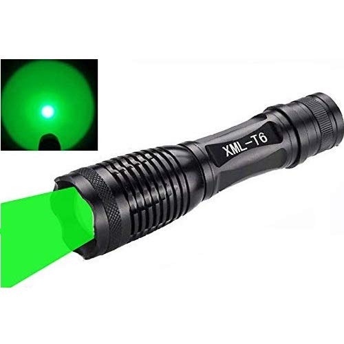 650 Yard Green LED Hunting Light with Pressure Switch, Scope & Rail Mount - image 8