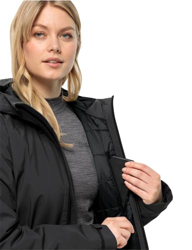 Jack Wolfskin Casaco feminino, preto, Preto, G