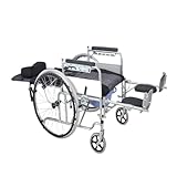 Il S'Agit D'Un Fauteuil Roulant Pliant Avec Un Dossier Divisé Qui Le Rend Facile À Transporter, À Ranger, À Transdans Une Valise, Et Plus Encore.