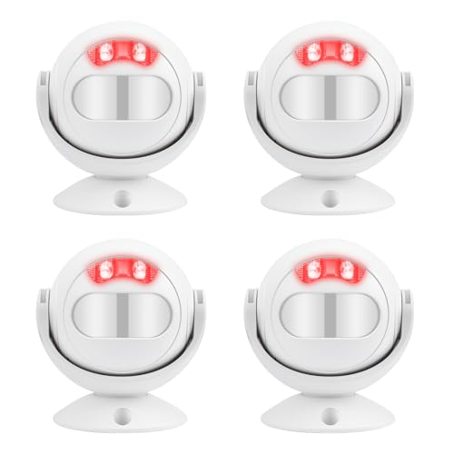 Custom Sound Doorbell Chime with Motion Sensor 4PK