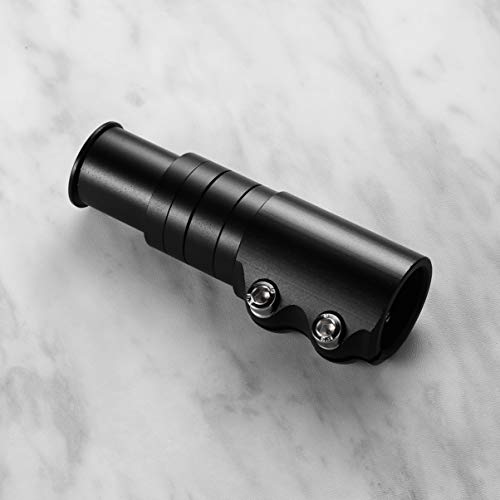 BESPORTBLE 1 Unidade Extensor de Haste de Garfo de Bicicleta Riser de Haste Preta Ajustável para Cic