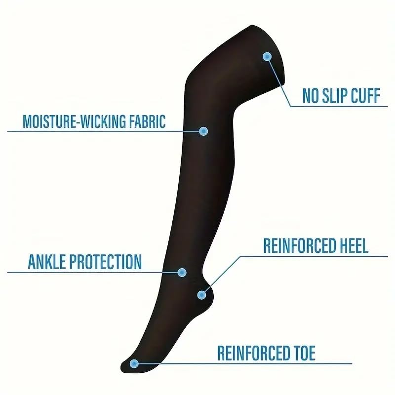 3 Pairs Long Socks For Men And Women Over Knee2