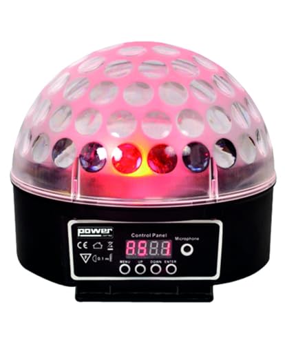 Luz de noche POWER LIGHTING SPHERO LED MK2 BLACK Efectos LED