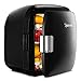 AstroAI Mini Frigo de Chambre, 9L/12 Canettes 330ml, 12V/220V, Skincare Fridge Portable, Petit Frigo Cosmetique Électrique, Mini Réfrigérateur Voiture, Fonction Chaud/Froid, Cadeau Femme Homme (Noir)
