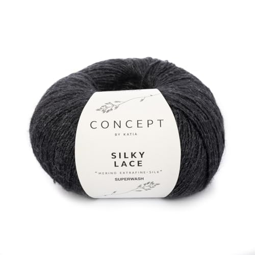 Katia Silky Lace Concept Pelote de laine 50 g/env. 260 m Couleur (156)