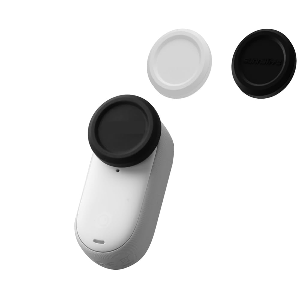 2 Pz Manicotto Protettivo Per Insta360 GO 3S Obiettivo Custodia Protettiva Silicone Lens Cap Copertura Protettiva Della Macchina Fotografica Vano Batteria Caso Antipolvere Copertura Protettiva