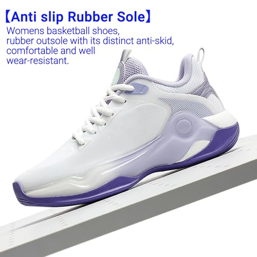 Image of Beita Basketball Shoes for Women Fashion Sneakers Sport Shoes Anti Slip Breathable Tennis Shoes Volleyball Shoes Pickleball Shoes Running Shoes Rubber Sole Indoor Outdoor Court Light Weight Wide