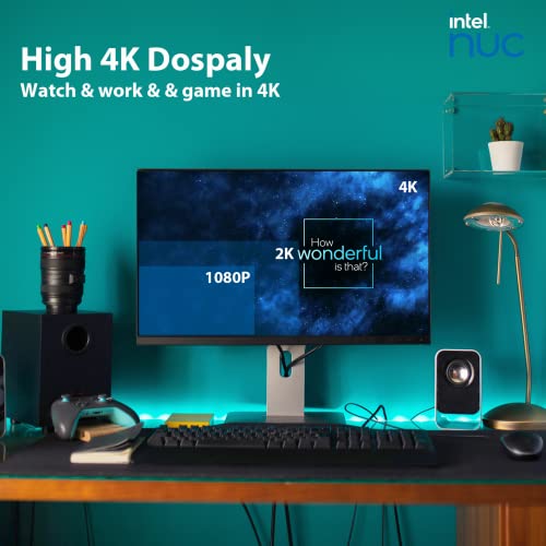 Intel Nuc 10 Nuc10I5Fnhn Frost Canyon Mini Computer 10Th Gen Core I5-10210U, 4 Cores, 8 Threads, 6Mb Smart Cache, Iris Xe Graphics (Nuc10I5Fnhn 16Gb+512Gb) #TOP3