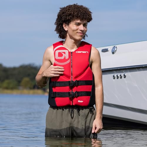 Image of O'Brien Men's Traditional Neoprene USCGA Life Jacket