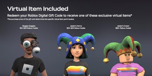 Image of Roblox Digital Gift Card - 1,000 Robux [Includes Exclusive Virtual Item] [Digital Code]