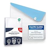 EINFACHE REINIGUNG: Unsere Bettschutzeinlagen waschbar lassen sich bei bis zu 95 C° in der Waschmaschine reinigen. So ist sichergestellt, dass die Bettauflage hygienisch bleibt. Die wasserdichte Unterlage Bett darf nach dem Waschen in den Trockner.