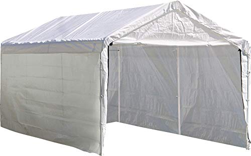 ShelterLogic Super Max 12 ft. x 20 ft. White Canopy Enclosure Kit, Canopy
