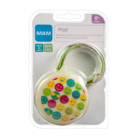 Porta Chupetas MAM POD Neutro Menino Menina