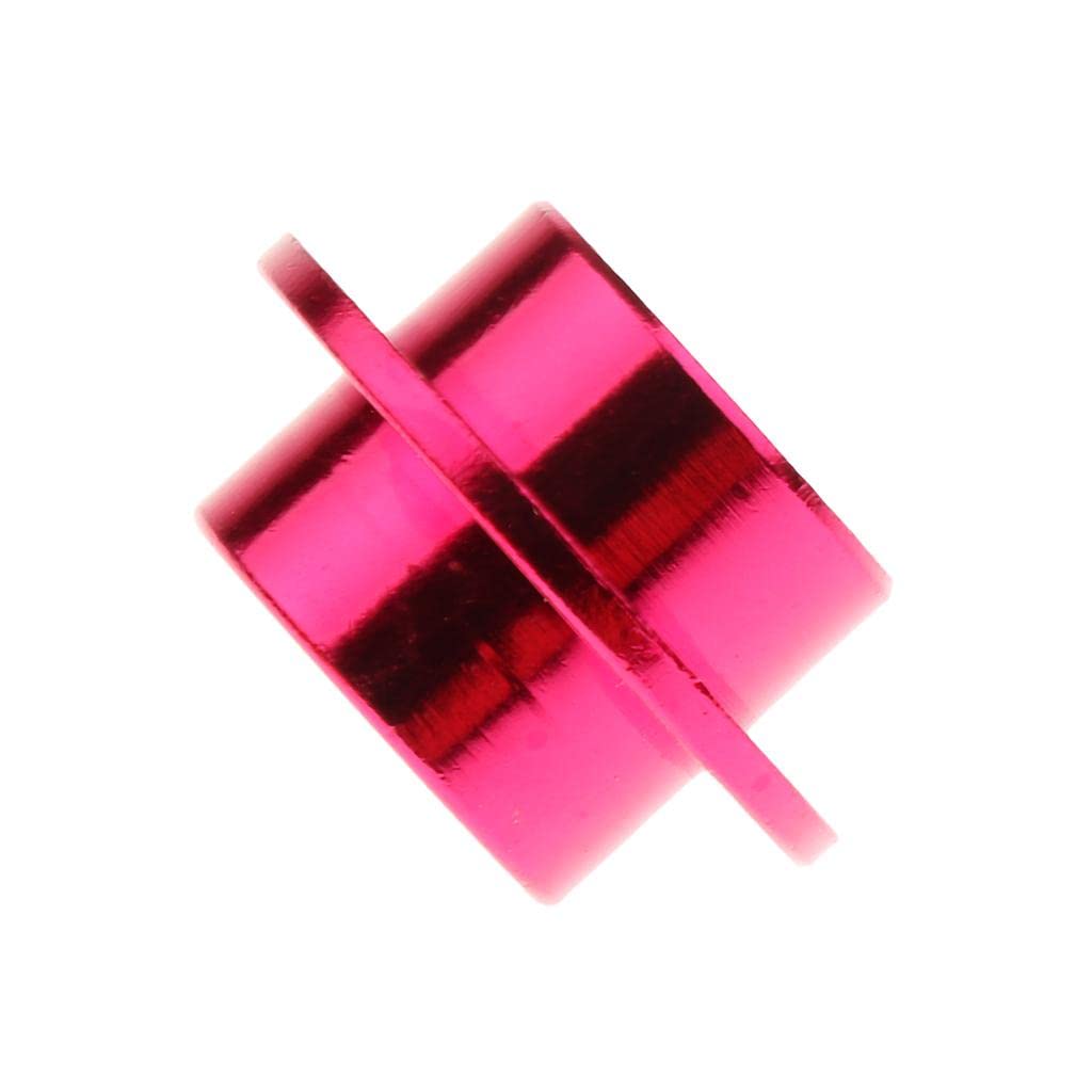 RNXRZANK 8 Bearing Spacers for Roller Hockey Skates, Red