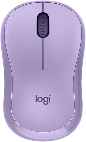 Logitech Ratón inalámbrico silencioso, morado (renovado)