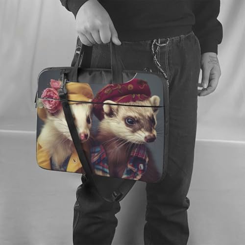 Bolsa portátil para laptop de diseño francés: protección funcional para viajes de negocios 2
