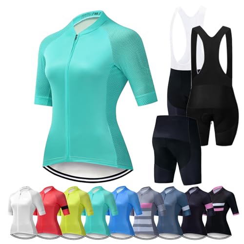 COITROZR Maillot de Ciclismo Personalizado Camiseta de Manga Corta de Secado Rápido para Mujer con Logotipo del Equipo(D)