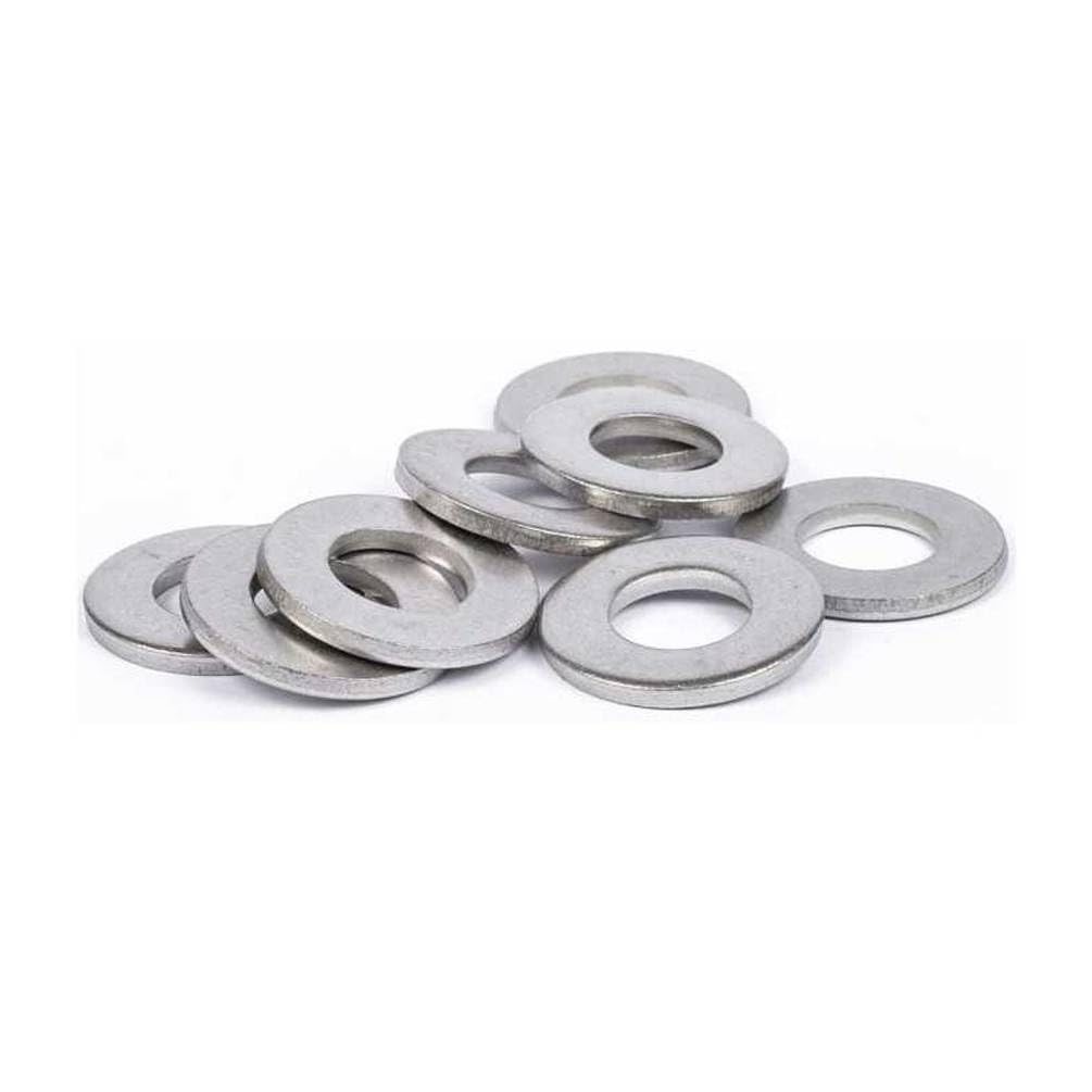 10 arandelas planas extra grandes tipo LL 27 mm - NFE 25513 - NFE25-514 - ISO 7089 - Inox A4 - D-Work