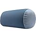 Microbead Bolster Neck Roll Pillow, Gently Body, Head, Neck & Shoulders No Pain Rest, Relax Sleep - Silky Feel Prevent Wrinkles & Hair Breakage - Lightweight Cylinder Tube, 14