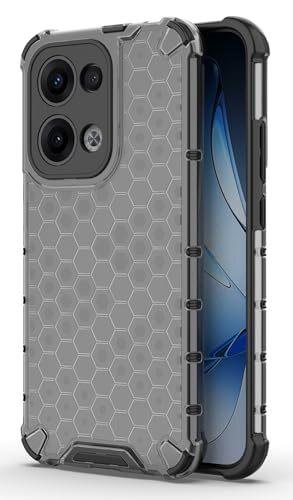 Image of Glasgow Back Case Cover Designed for [ Oppo Reno 13 Pro 5G / Reno13 Pro 5G ] (Stylish Look | Shock Proof) - Black