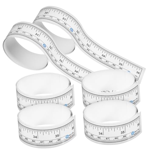 Cinta métrica adhesiva flexible 6 piezas miniatura 1