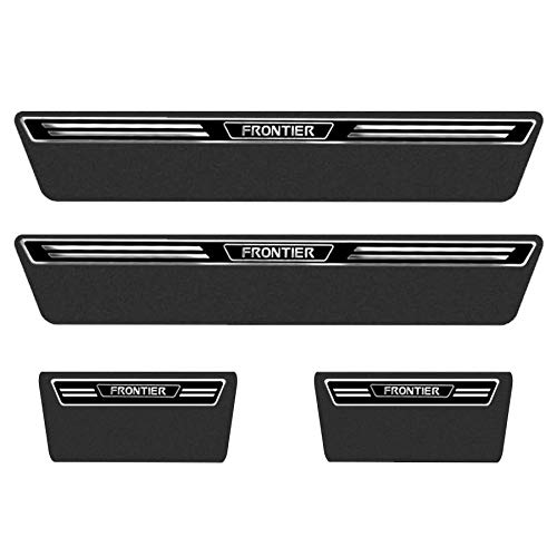 Soleira Resinada Premium Nissan Frontier 2017 18 19 8 Peças