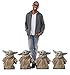 Cardboard People The Child (Set of 4) Life Size Cardboard Cutout Standup - Disney's Star Wars: The Mandalorian