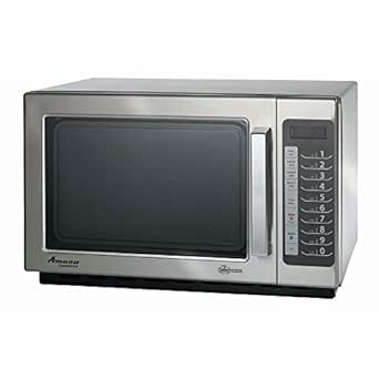 Amana RCS10TS 1000 Watt Stackable Countertop Commercial Microwave