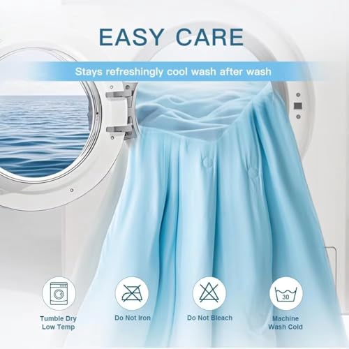 Edredón de seda de hielo para cama colcha de verano transpirable 3