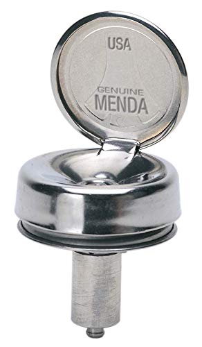 MENDA 35300 Steel One-Touch Liquid Dispenser Pump, No Stem, Silver