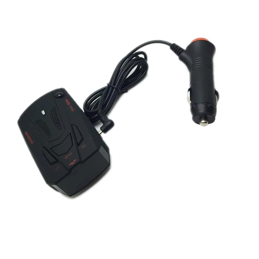 Détecteur de Radar de Voiture SANWAN V7, Mesure de Vitesse de déplacement de la Voiture Mesure électronique Radar Speedar Free Frequency Réception Avertissement Remote