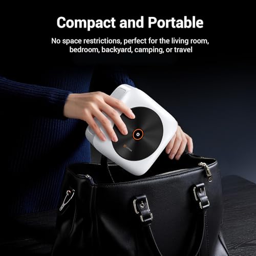 HAPPRUN Outdoor Smart Projector 4K Decoding, Built-in Apps, 30W Dolby Audio - image 8