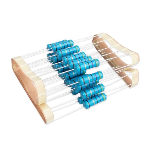 Innfeeltech 25 piezas 3W 1% Tolerancia 47 Ohm Resistencia de película metálica para proyectos de bricolaje y experimentos