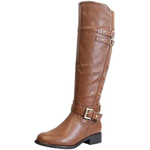 Ladies Faux Leather Boots | Women Flat Shoes | Ladies Knee Boots | Women Long Shoes | Women Calf Boots | Women Riding Shoes | Ladies Flat Heels Boots | Women Knee High Shoes Size Camel 6 Cover