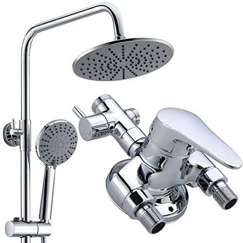 Ensemble de douche en laiton pour remplacer une robinetterie entartrée